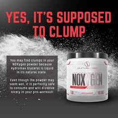 Purus Labs Noxygen Unflavored Fast Acting Nitric Oxide Booster – 40 Servings