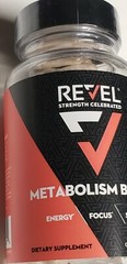 REVEL – Metabolism Boost – Energy / Focus / Stamina – 60 Capsules – Exp 4/2025