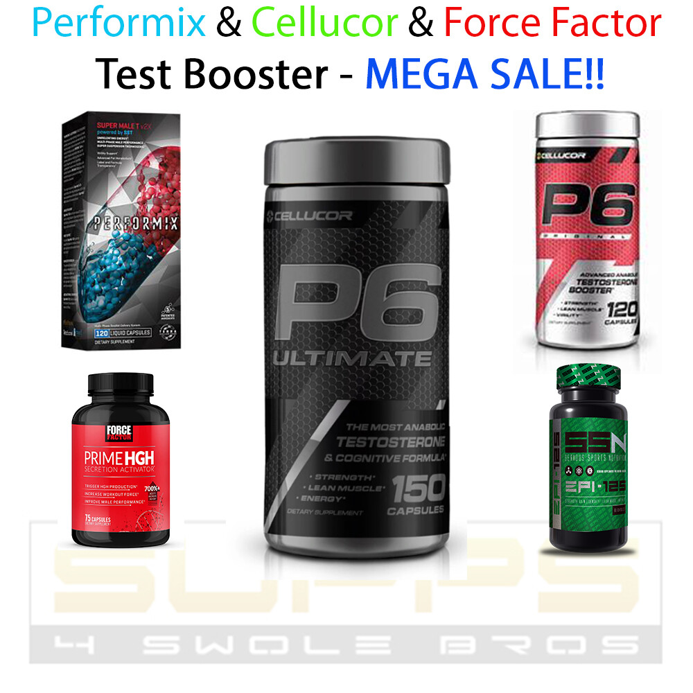Cellucor P6 Ultimate Ergogenic Testosterone Support Capsule – 150 Ct MEGA SALE