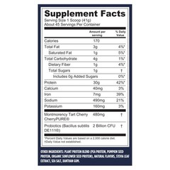 Vega Sport Vegan Protein Powder + Recovery – 30g Plant Based Protein per