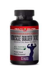 lean muscle – Muscle Builder XXL Pills – improved formula – 1 Bottle