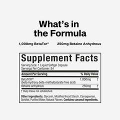 Muscletech HMB Supplements 1000mg, Clear Muscle (42 Liquid Softgels) – Highest G