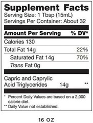 XCT MCT Oil Made with C10 and C8 MCT Oil, Flavorless, 14g Assorted Sizes