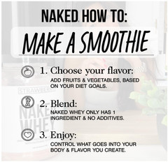Naked Whey Vanilla Protein 24Sv Grass Fed NSF Gluten Free