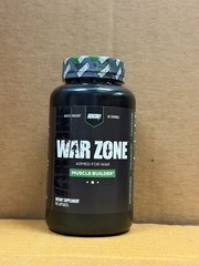 Redcon1 War Zone Muscle Builder 90 Caps 2028 EXPIRY FREE SHIP