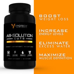 Thermogenic Fat Burner Ab Solution Cuts Vyotech Nutritionals 1 Bottle