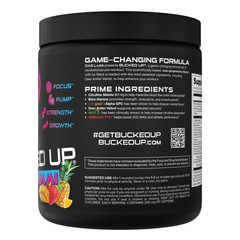 Bucked Up Mother Bucker Pre-Workout Miami – Strawberry, Mango, Pineapple 13.8 oz