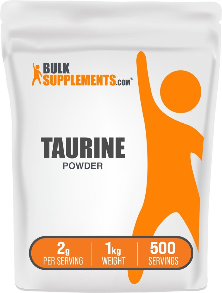 BulkSupplements.com Taurine Powder – Taurine Supplement, Amino Acid Supplement