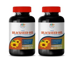 liver support supplement – BLACK SEED OIL – fast hair growth 2 BOTTLE