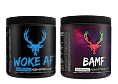 DAS Labs Bucked Up BAMF / WOKE AF Pre-Workout 30 Servings – PICK FLAVOR
