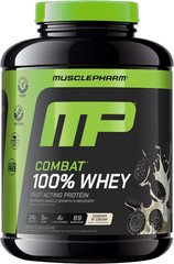 Musclepharm Combat 100% Whey Protein Powder, Chocolate Milk, Fast Recovery & Mus