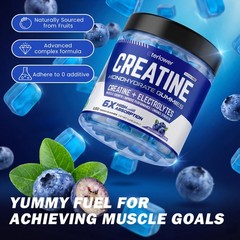 Creatine Monohydrate Gummies 5g – Pre-Workout Energy & Muscle Growth Support …