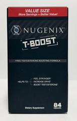 Nugenix [T-Boost] Free Test. Boosting Formula 84 Capsules Exp 05/2027+