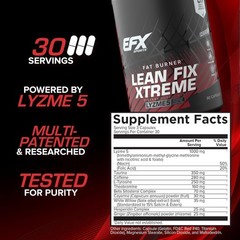 EFX Sports, Lean Fix Xtreme, 90 Capsules