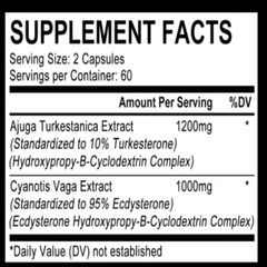 Turkesterone Capsules-Supports Energy, Performance, Muscle Health & Recovery