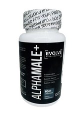 Evolve Nutraceuticals Alpha Male + 60 Count Capsules Dietary Supplement