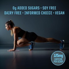 Active Pre Workout Vegan Supplement for Strength Focus and Hydration 30 Servings