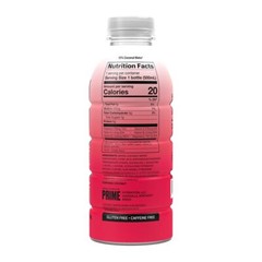 PRIME Hydration Drink 16.9 Fl Oz Pack of 12 Natural Electrolytes Zero Sugar