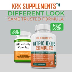 1 btl Nitric Oxide Complex 3500mg L-Arginine AAKG Muscle Pump Growth Pills