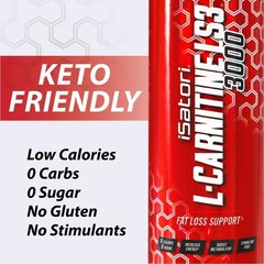 L-CARNITINE LS3 3000 Fat Loss – Metabolism Activator – Sour Cherry (32 Servings)