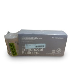 Immunotec Immunocal Platinum 30 Pouches w/ Shaker Cup Exp 1/2028 Sealed