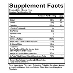 REDCON1 TOTAL WAR PREWORKOUT 30 Servings Sustained Energy Endurance Pumps Focus