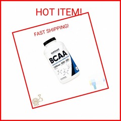 Nutricost BCAA 1000mg, 500 Capsules (250 Serv), 2:1:1 Branched Chain Amino Acids