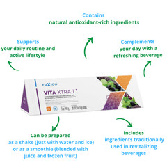 FuXion Vita Xtra T+ Functional Drink with Antioxidants and Daily Active Support
