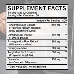 Testosteron Booster for Men, Energy & Endurance Male Enhancement 30 To 120 Cpas