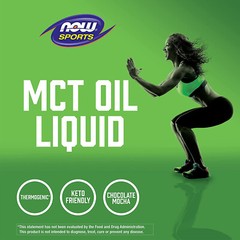 NOW FOODS MCT Oil Chocolate Mocha 16 fl oz