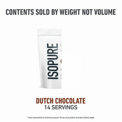 Isopure Low Carb Whey Isolate, Dutch Chocolate, 14 Servings