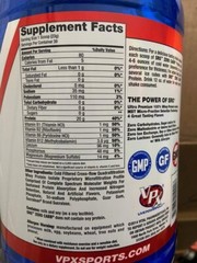 Zero Carb SRO Zero Carbs, Fat, Sugar, Cholesterol & lactose FREE Vanilla 2 Lbs.