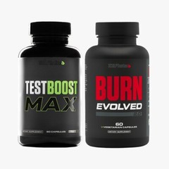 1 TEST BOOST Max + 1 Burn Evolved Sculptnation Testosterone Strength Weight Loss