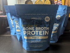 Paleovalley Bone Broth Protein Powder – Vanilla – Brand New – Sample Size