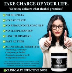 Crave Edge Alcohol Craving Support Physician Formulated Anti Alcohol Supplement