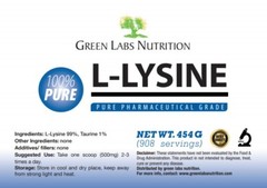 L-LYSINE HCL PURE POWDER PHARMACEUTICAL QUALITY AMINO ACID