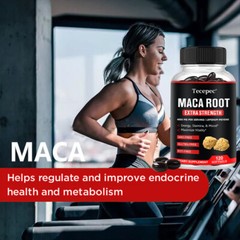 Maca Root Extra Strength 4000mg Per Serving (Lepidium Meyenii), Energy, Stamina