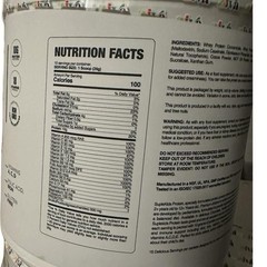 Ziva Protein Powder Vanilla Prebiotic Effect Non-GMO 15 Servings Unisex