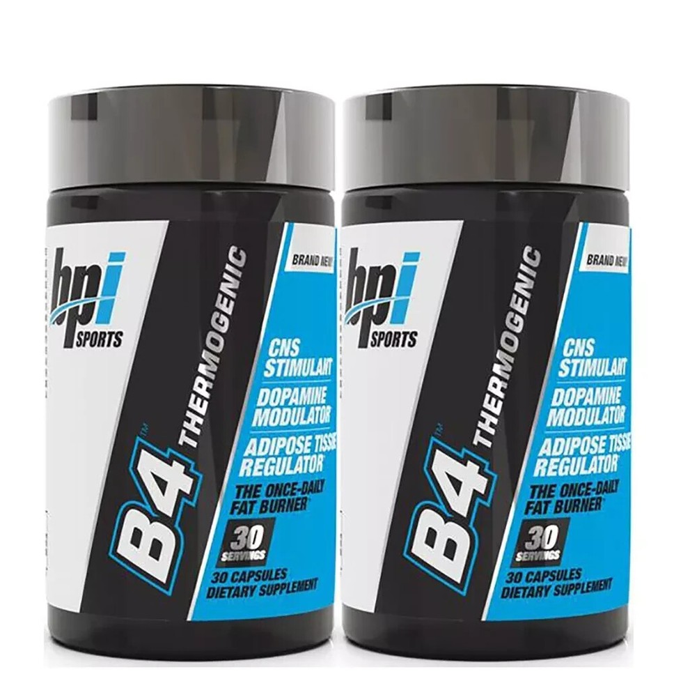[ 2 pack ] BPI Sports B4 THERMOGENIC FAT BURNER – 30 capsules