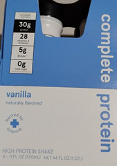 Soylent 4-Pack Vanilla High Protein Shake Complete Protein Backed By Science New