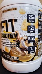 Nutrex ISOFIT Bananas Foster🍌30 Servings, 25g Protein, EAA & BCAA, 04/2028✨️