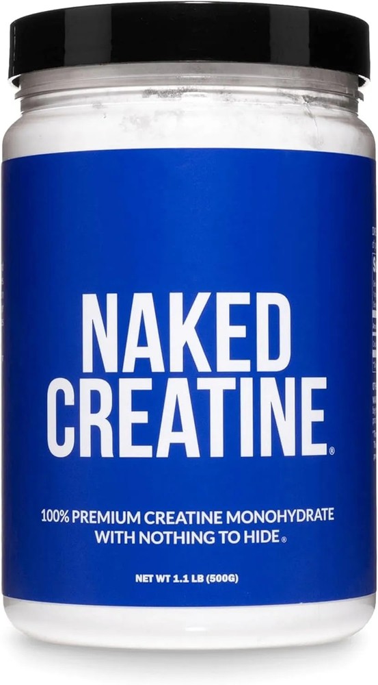 NAKED Pure Micronized Creatine Monohydrate Powder 500g Unflavored Vegan