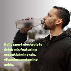 Deal Supplement Daily Electrolyte Hydration Powder Sugar Drink Mix Mixed Berry