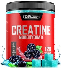 Creatine Monohydrate Gummies 5000mg Energy Muscle Recovery Pre-Workout