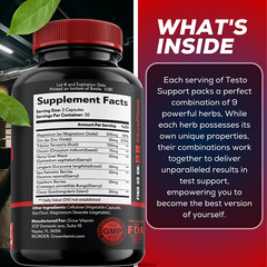 Grow Vitamin Testosterone Booster