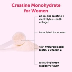 Micro Ingredients Creatine + Electrolytes + Multi Collagen Powder 5000mg