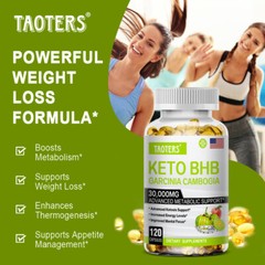 Keto BHB Capsules Best Weight Loss Fat Burner Carb Blocker Diet Pills