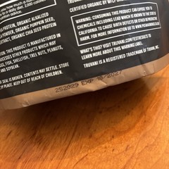truvani protein powder chocolate 11.82oz