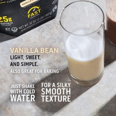 Ascent 100% Whey, Native Whey Protein Blend, Vanilla Bean (4.25 Pounds)