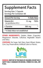 Protein Tablets – L-Tyrosine 515mg – Multi-Functional Healthy Supplement 6B